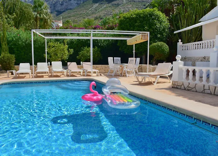 Unique Piscine Vue Et Montgo Impasse Privee Βίλα