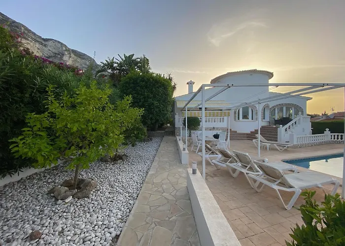 Unique Piscine Vue Et Montgo Impasse Privee Vila Denia